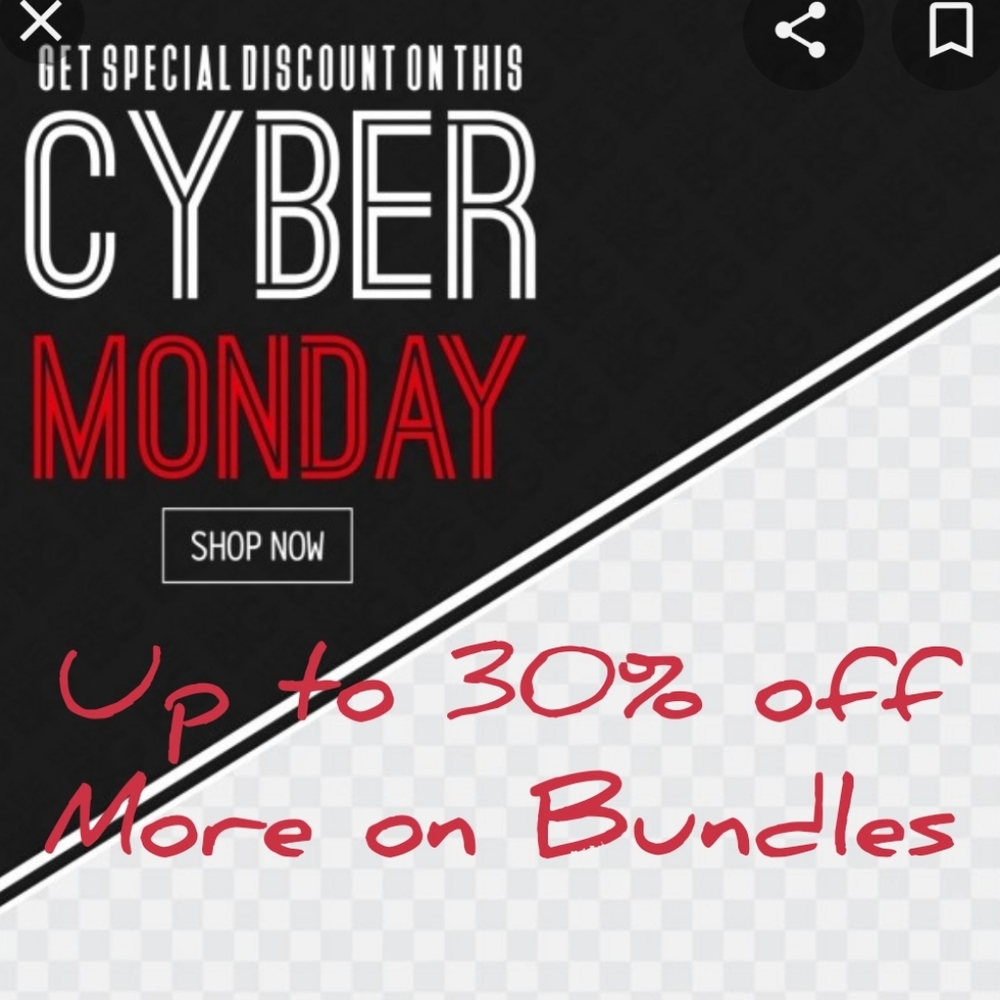 CYBER MONDAY SALE! 30% off More on Bundles